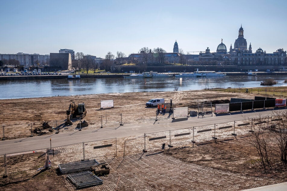 Hier könnte scharfe Munition begraben liegen.