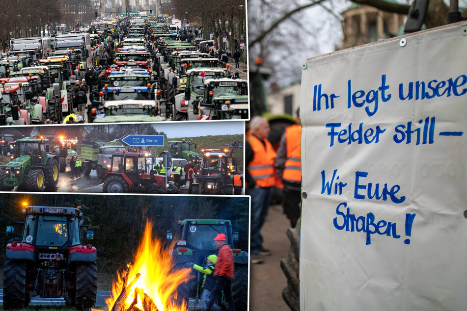 Bauernproteste: "Zehntausende Trecker" wollen Deutschland lahmlegen! Eskaliert heute die Lage?