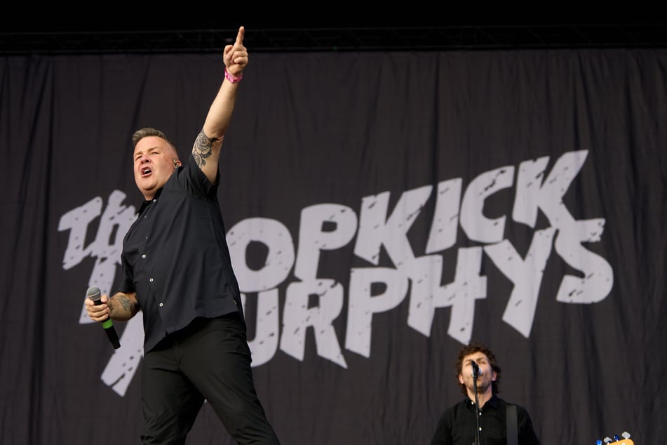 Die Dropkick Murphys treten in der Quarterback Immobilien Arena auf.