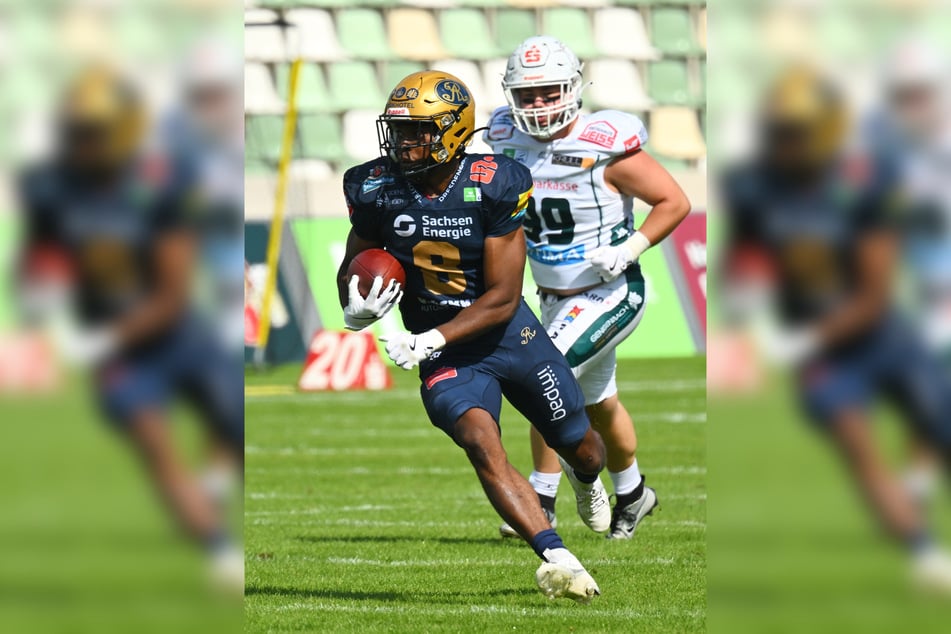 Tofunmi Lala war mit drei Touchdowns wieder nicht zu stoppen.