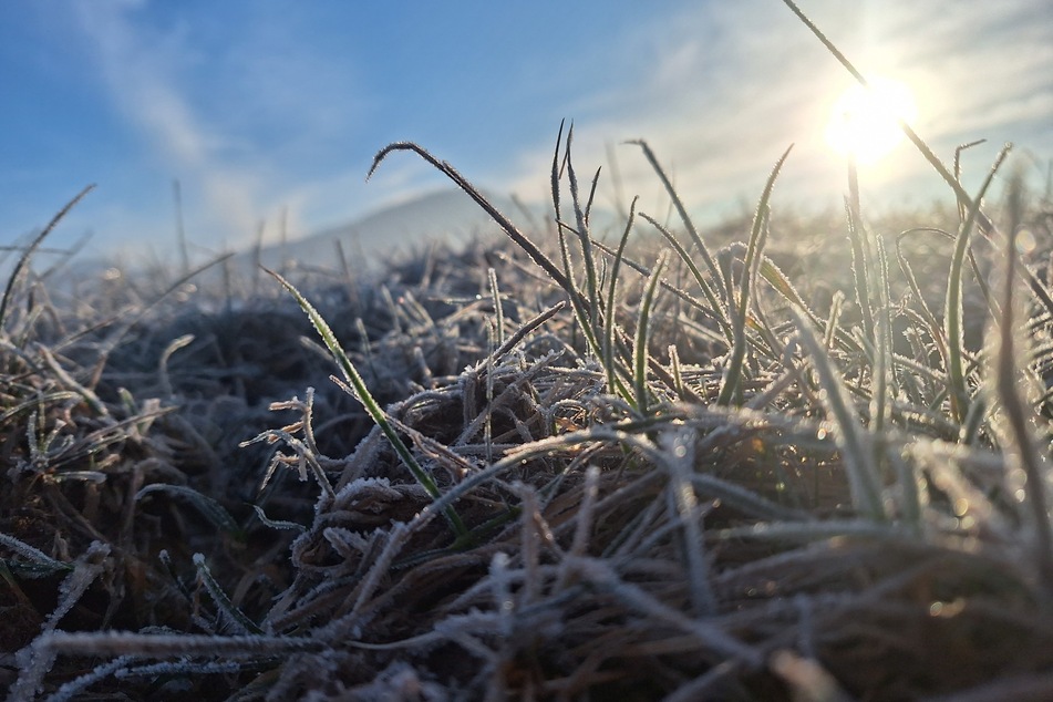 Für die Nacht auf Montag wies der Deutsche Wetterdienst auf leichten Frost bis -5 Grad vor allem in Tälern und Senken hin. (Symbolbild)