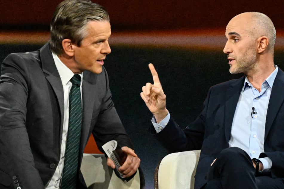 Am Mittwochabend diskutierte Markus Lanz (56, l.) mit dem OB von Hannover, Belit Onay (44, Grüne).