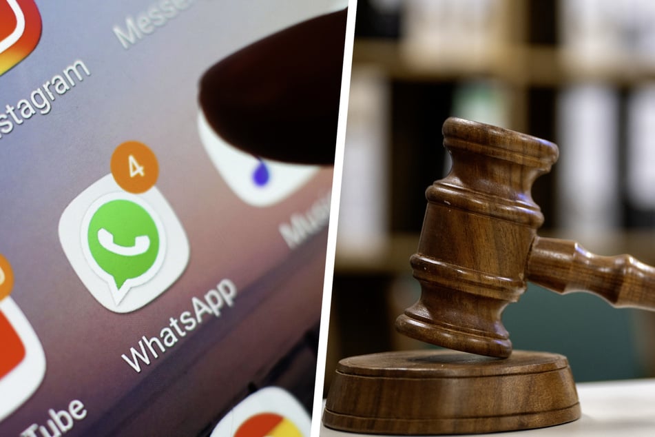 Über drei Jahre hinweg teilte der 23-Jährige seinen vermeintlichen Humor in WhatsApp-Gruppen. Jetzt wurde er von einem Gericht zur Rechenschaft gezogen. (Symbolbilder)