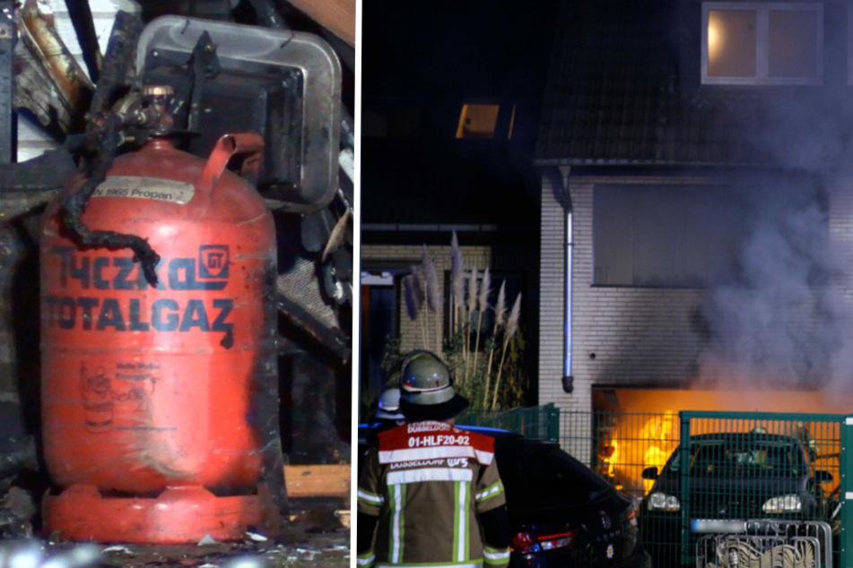 Explosion in Garage tötet 66-Jährigen! War Gasflasche Auslöser für Flammen-Inferno?