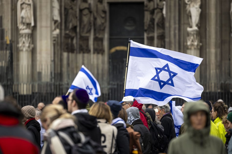 Auch in Köln war es schon zu einer Solidaritätskundgebung für Israel gekommen.
