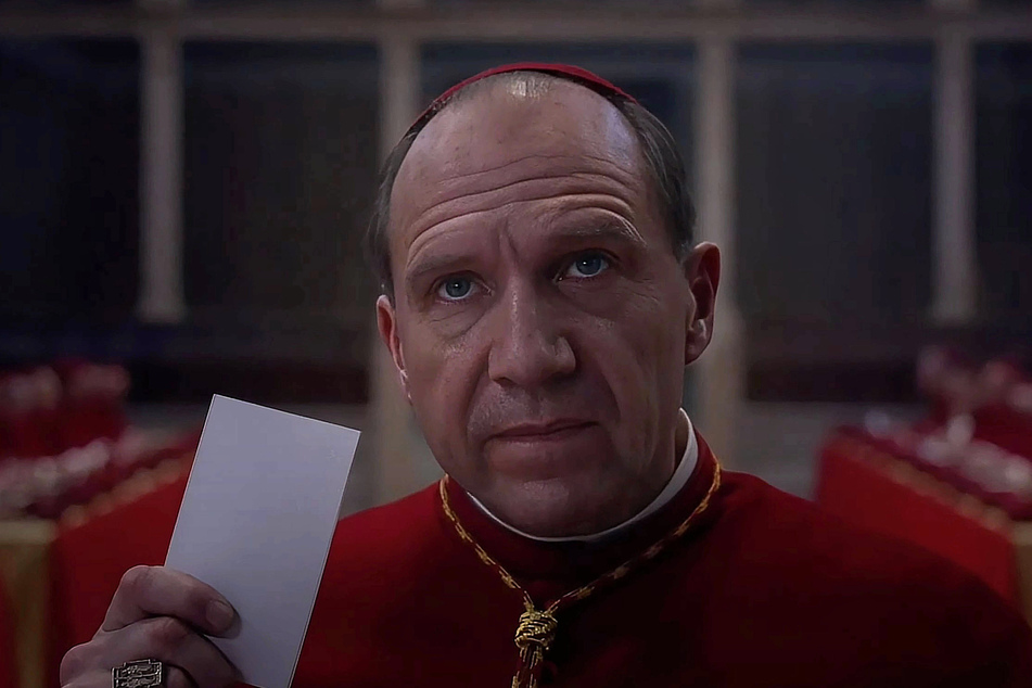 Conclave stars Ralph Fiennes as Cardinal Lawrence, who is overseeing a conclave to select the next Pope.