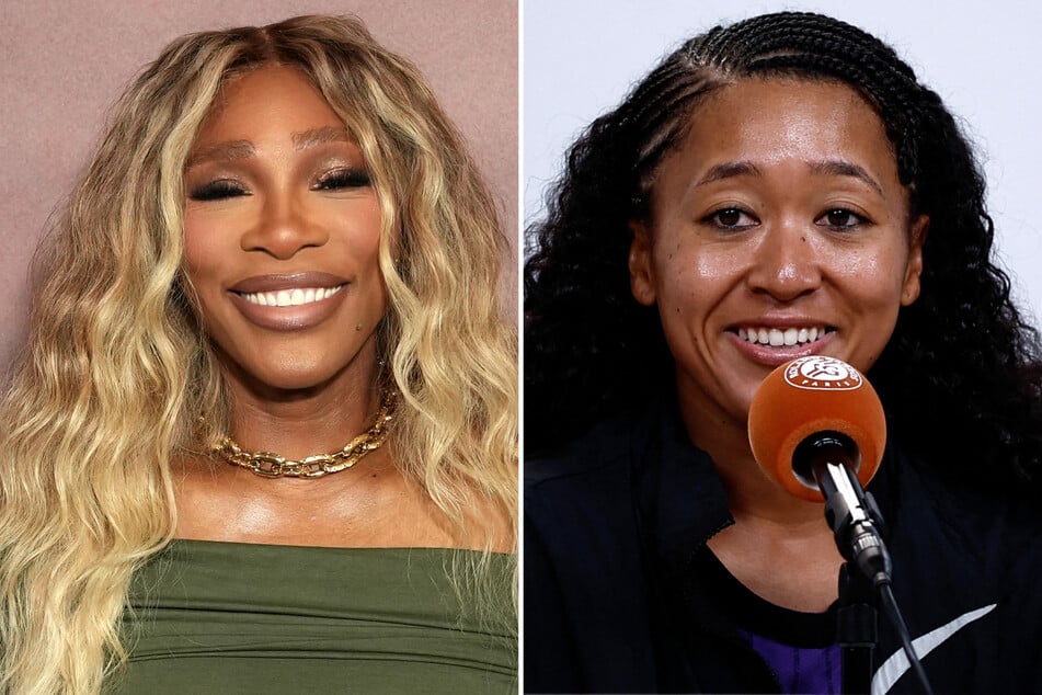 Naomi Osaka (r.) weighed in on those Serena Williams comeback rumors as she continues her run in the French Open.