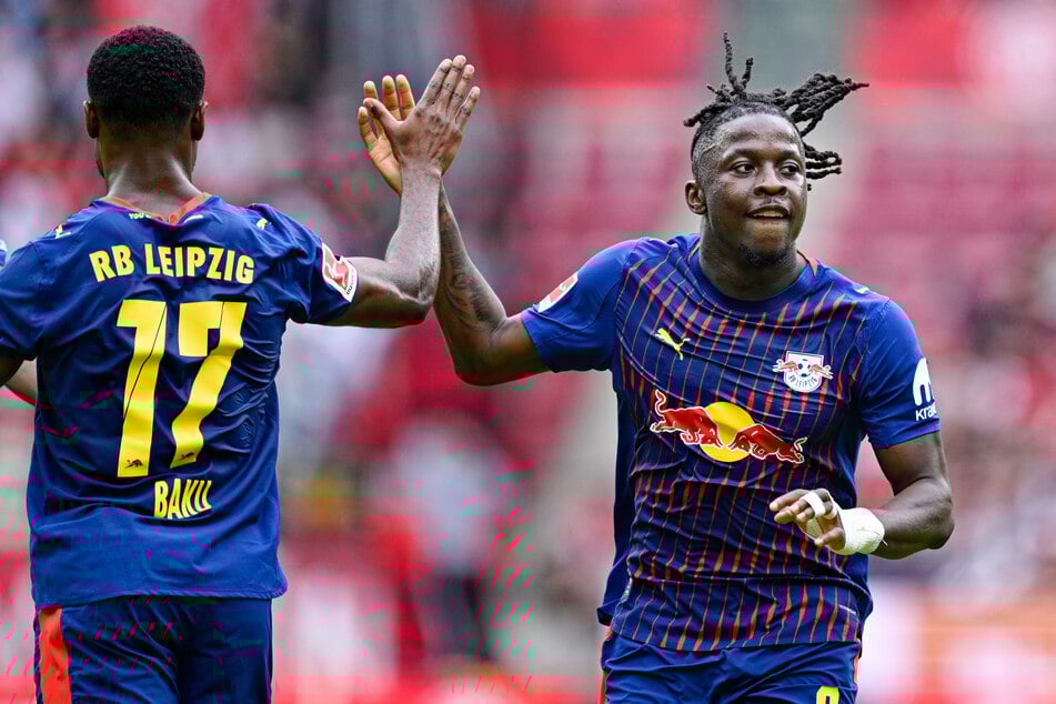 Johan Bakayoko traf erstmals für RB Leipzig - zum wichtigen 1:0 in Mainz.