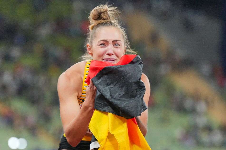 Gina Lückenkemper (25) holte im Finale über 100 Meter Gold!
