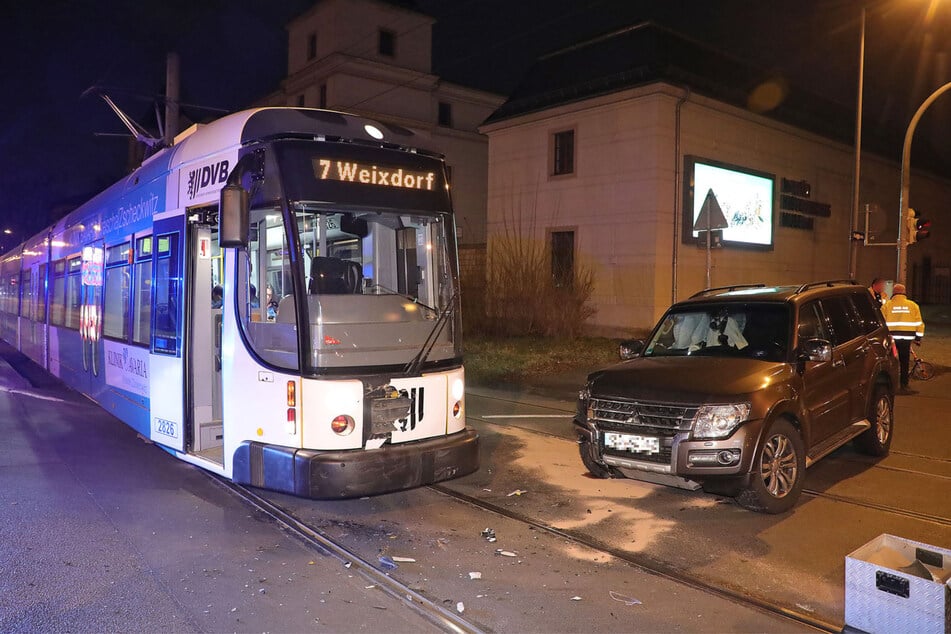 Am späten Dienstagabend krachte es an der Kreuzung Königsbrücker Straße/Fabricestraße.