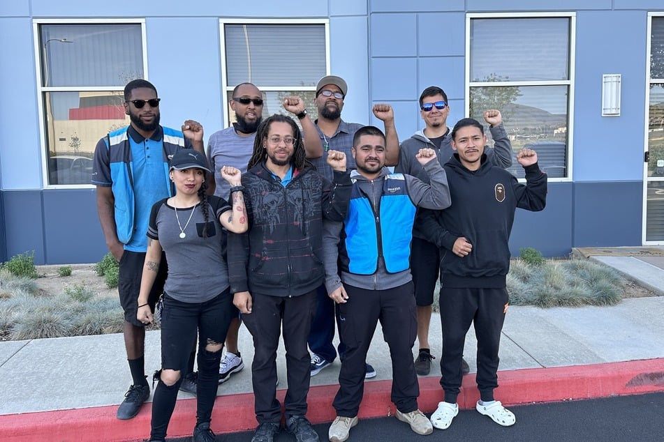 Amazon delivery drivers in Palmdale, California, successfully unionized with the Teamsters and negotiated their first tentative contract agreement.