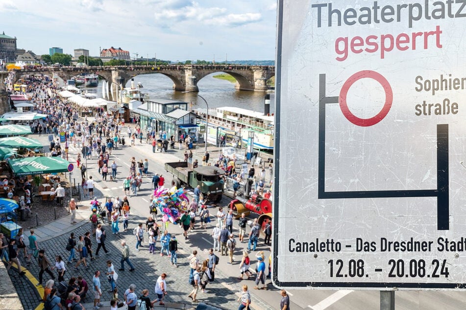 Dresden: Stadtfest in Dresden: Diese Straßen sind am Wochenende gesperrt