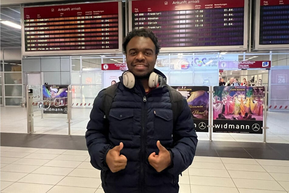 Spät am Dienstagabend kam David Moore III. (24) in Dresden an. Aber er hat einen Titel im Gepäck.