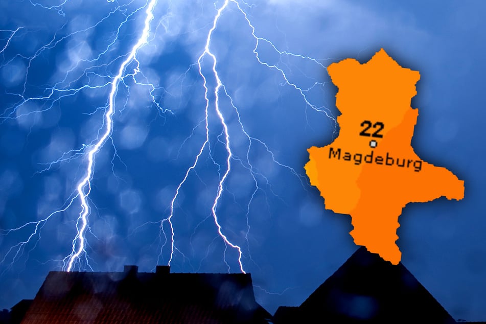 In Sachsen-Anhalt steht eine Woche voller Schauer und Gewitter bevor.