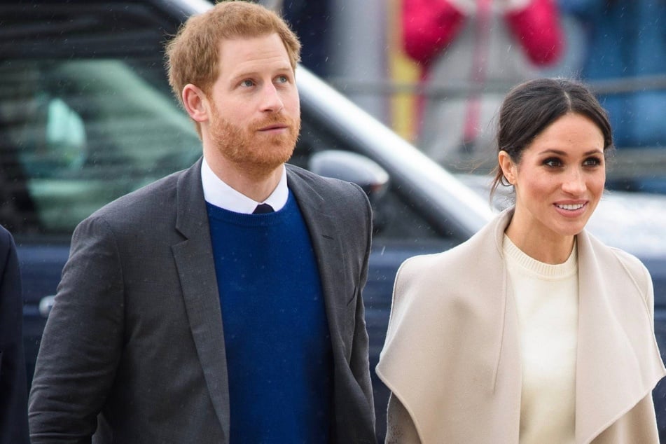 Prince Harry (36) and Duchess Meghan (39)