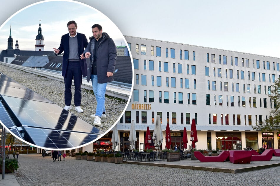 Chemnitz: Sonnen-Power für die City: Dieses Chemnitzer Gebäude bekommt eine ganz besondere Solaranlage