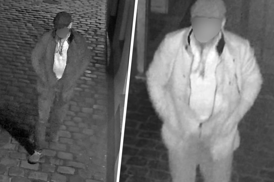 Die Polizei fahndete mit diesen Fotos nach dem tatverdächtigen Mann.
