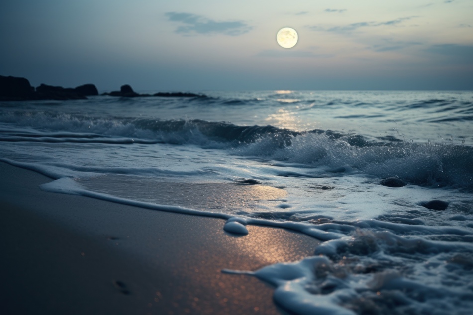 The Blue Supermoon could cause waves and even coastal flooding.