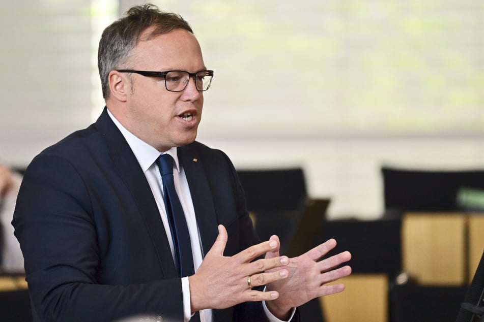 CDU-Fraktionschef Mario Voigt (46) hält Höcke für unwählbar.