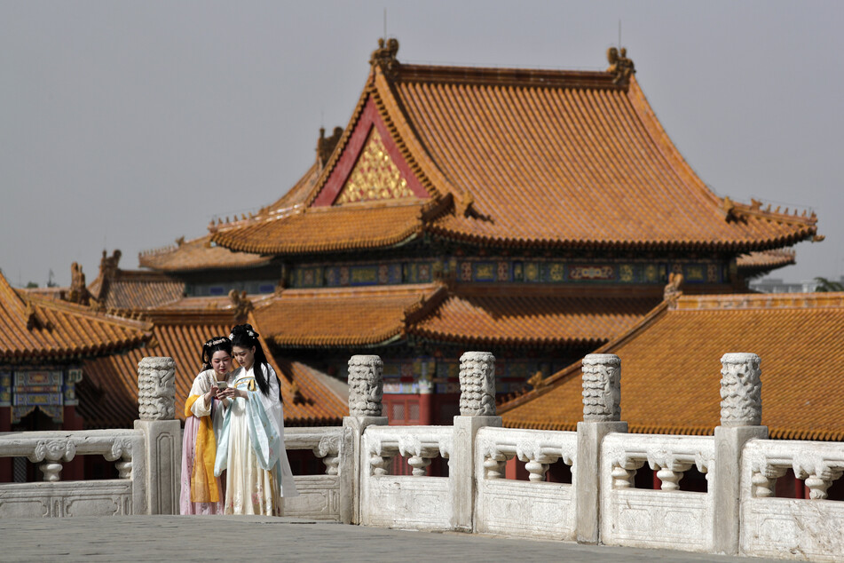 Die verbotene Stadt in Peking. Touristenmagnet und Heimat vieler historischer Kunstschätze.