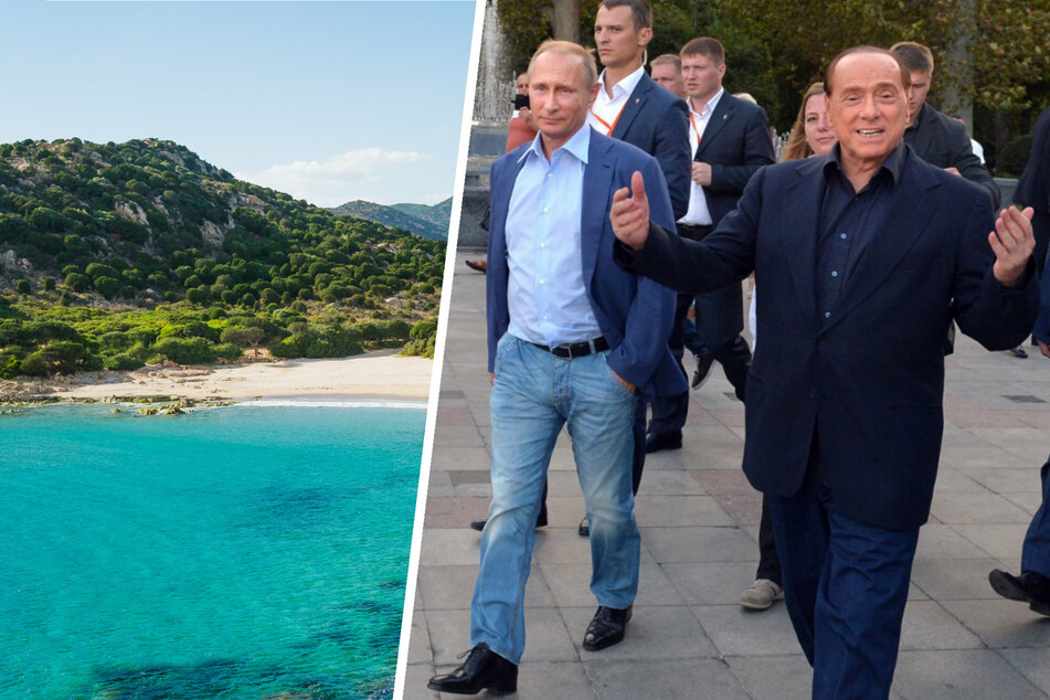 Traumhafte Strände und wilde Partys: Silvio Berlusconi (85) genoss es, seine einflussreichen Freunde in sein Privathaus auf Sardinien einzuladen.