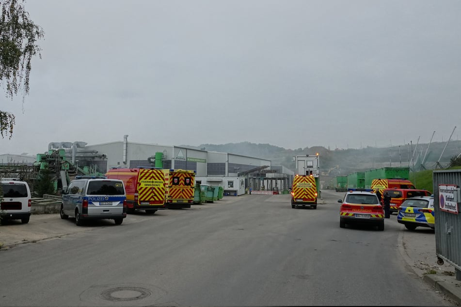 Die Feuerwehr war im Stadtteil mit einem Großaufgebot im Einsatz.