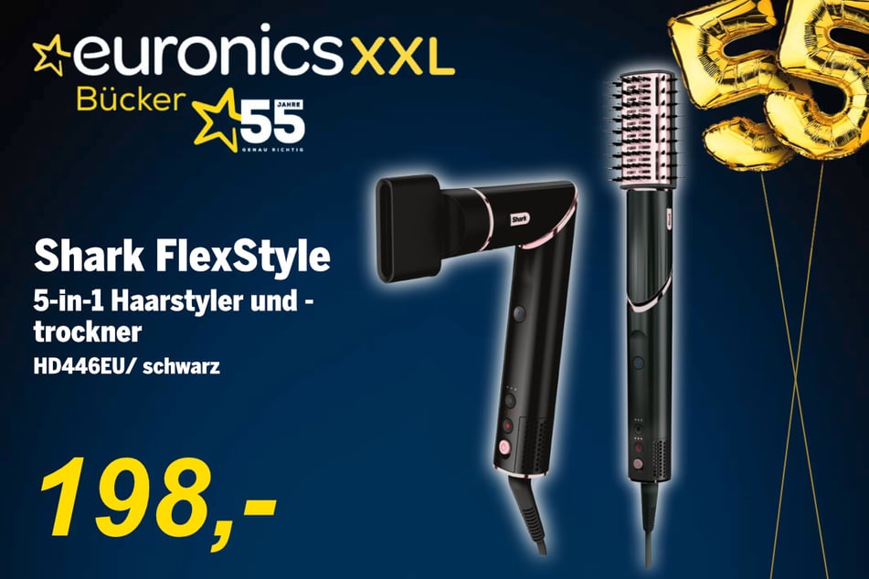 Der Shark FlexStyle 5-in-1 Haarstyler und -trockner für 198 Euro.