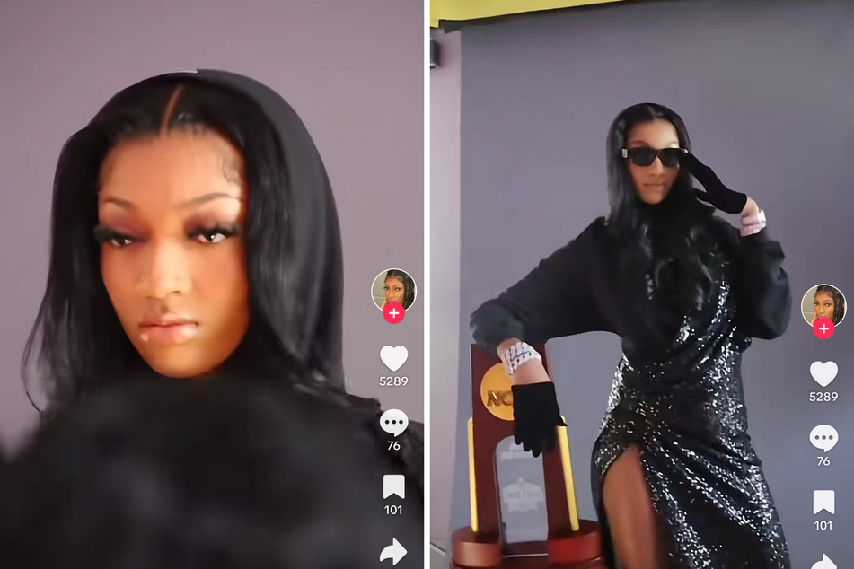 LSU hooper Angel Reese didn't hold back on how she felt about Tea Cooper's styling in a viral TikTok that has fans going nuts!