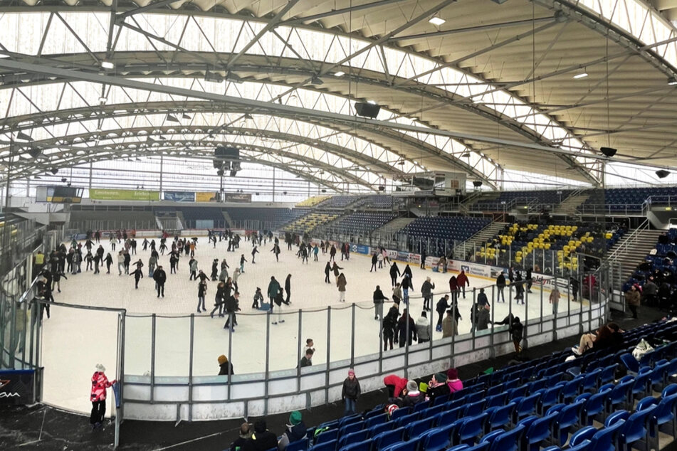 Die zweite Auflege der Chemnitzer Eisdisco findet am 10. Februar im Eissportzentrum statt.