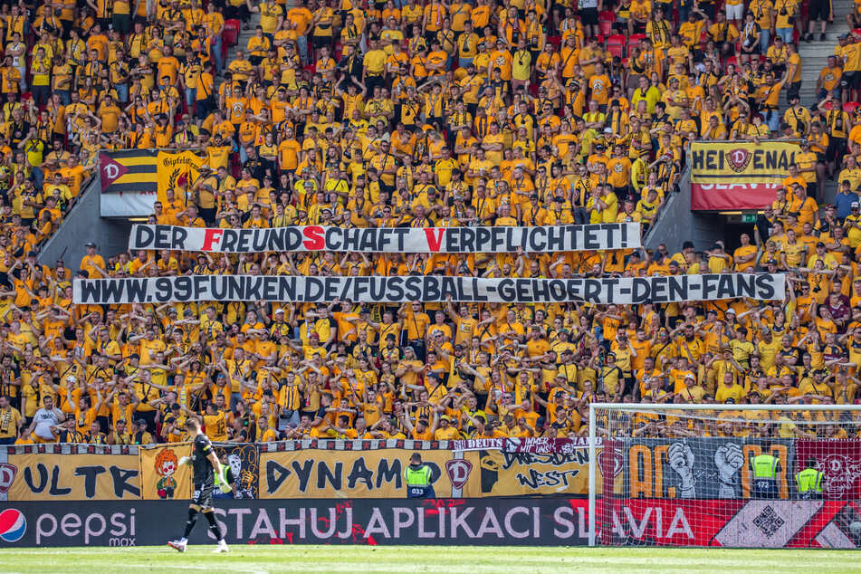 In Prag waren über 4000 Dynamo-Fans. In Zwickau sollten mindestens genauso viele sein.