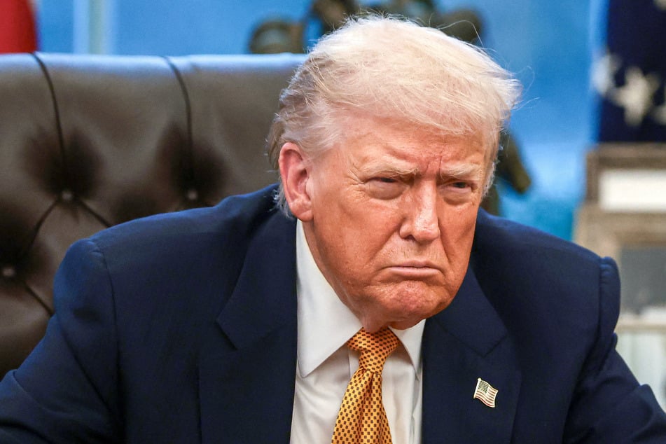 President Donald Trump said Wednesday that he heard from "very important sources" that the killings of protesters in Iran had stopped.