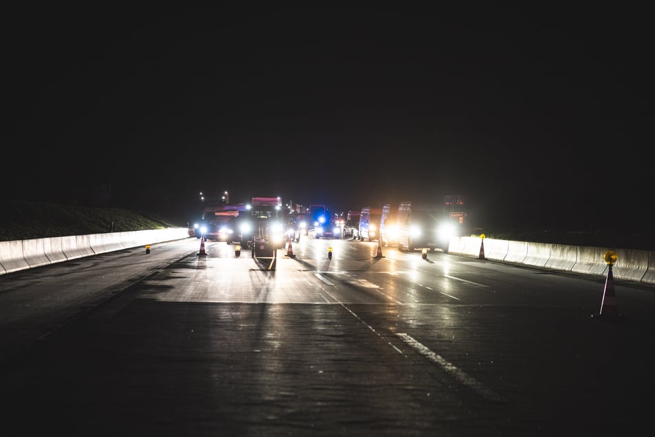 Die A4 in Richtung Eisenach war zeitweise voll gesperrt.