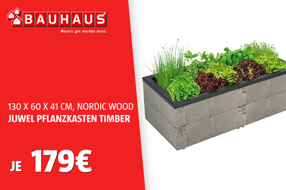 Juwel Pflanzkasten Timber für 179 Euro