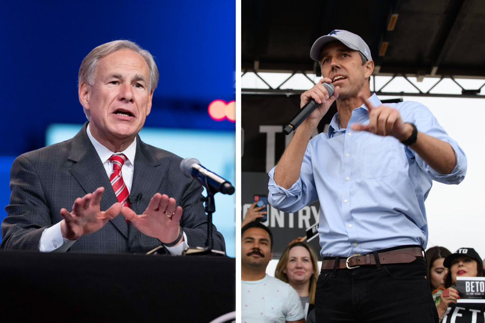 If he enters the 2022 gubernatorial race, McConaughey would have to contend with Republican incumbent Greg Abbott (l.) and Democratic challenger Beto O'Rourke (r.).