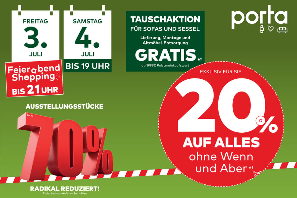 Einmal aufs Bild klicken und den Rabatt sichern.