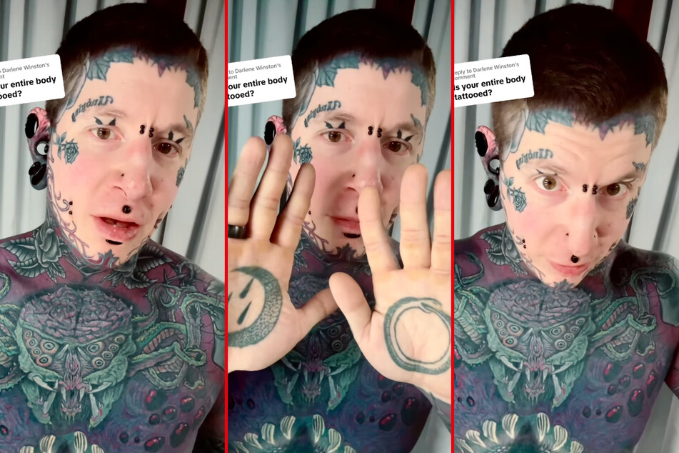 Inked dad Remy reveals the true extent of his tattoo transformation