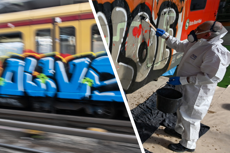 Mega-Schäden durch Sprayer: Soviel blecht die Deutsche Bahn für Graffitis!