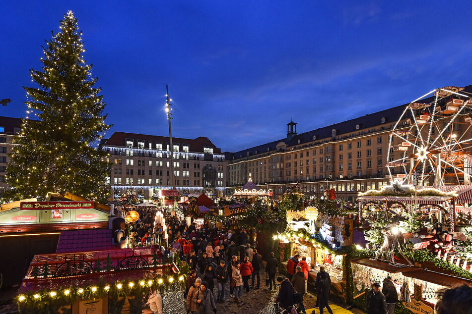 Der Striezelmarkt ist unter Europas Weihnachtsmarkt-Top 10.