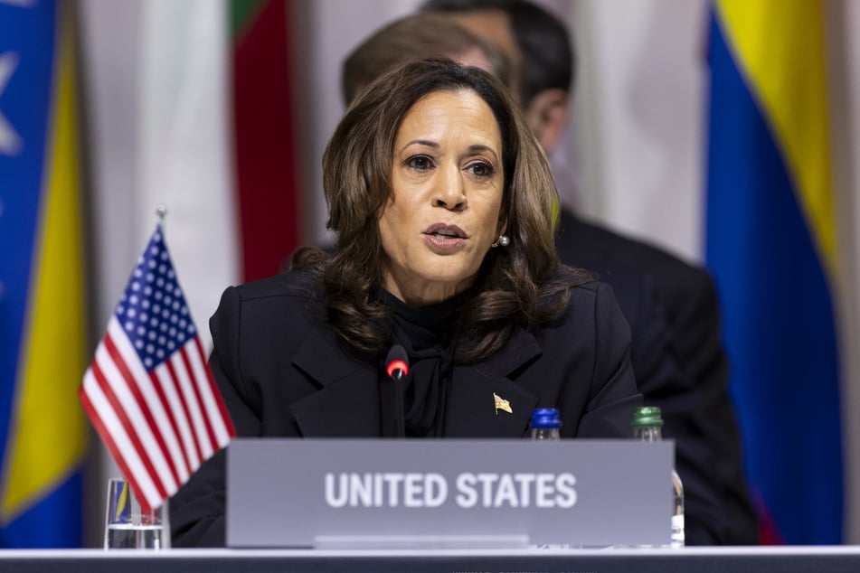 US-Vizepräsidentin Kamala Harris (59).