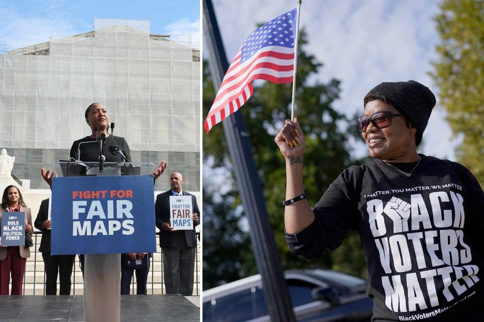 Supreme Court hears race-based electoral districting case that could decide party control of Congress