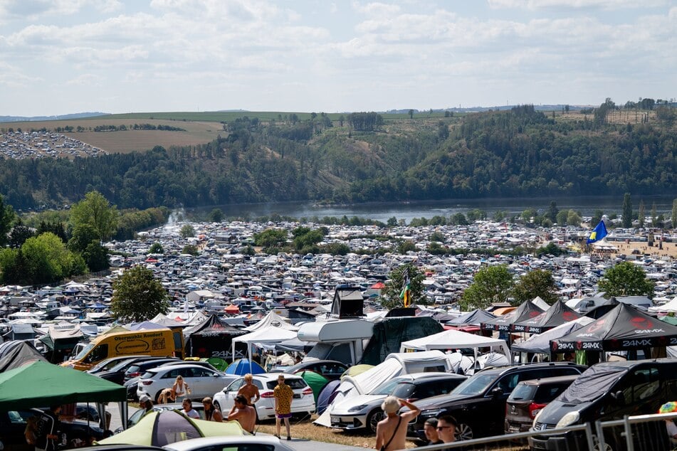 Das Festival war gut besucht, mehrere zehntausend Menschen pilgerten nach Thüringen.