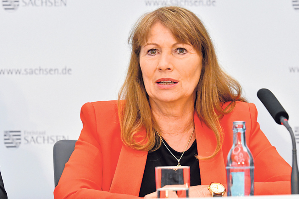 Setzt beim Mundschutz auf die "Vernunft der Menschen": Gesundheitsministerin Petra Köpping (61, SPD).