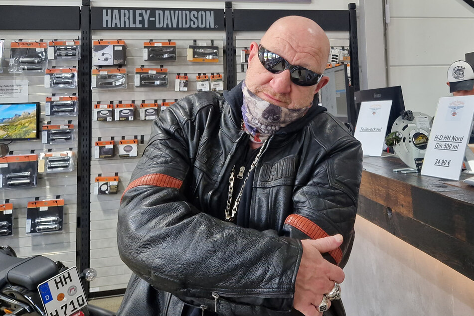 Eddy Kante (63) ist Stammgast und Gesicht der Hamburger "Harley Days" vom 19. bis 21. Mai 2023.