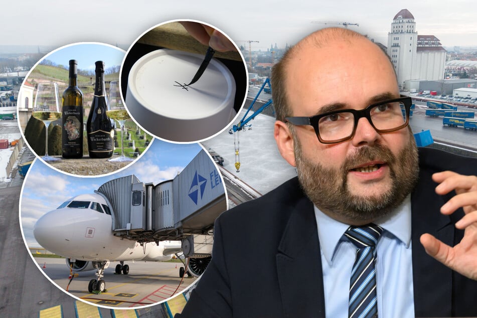 Airports, Lotto, blaue Schwerter: In diesen Unternehmen steckt Sachsen mit drin