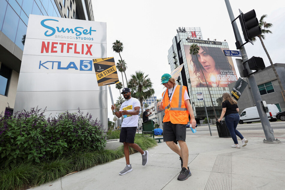 Unions representing actors and screenwriters clashed with Netflix and other streaming services over residuals, which are partly based on viewing figures.