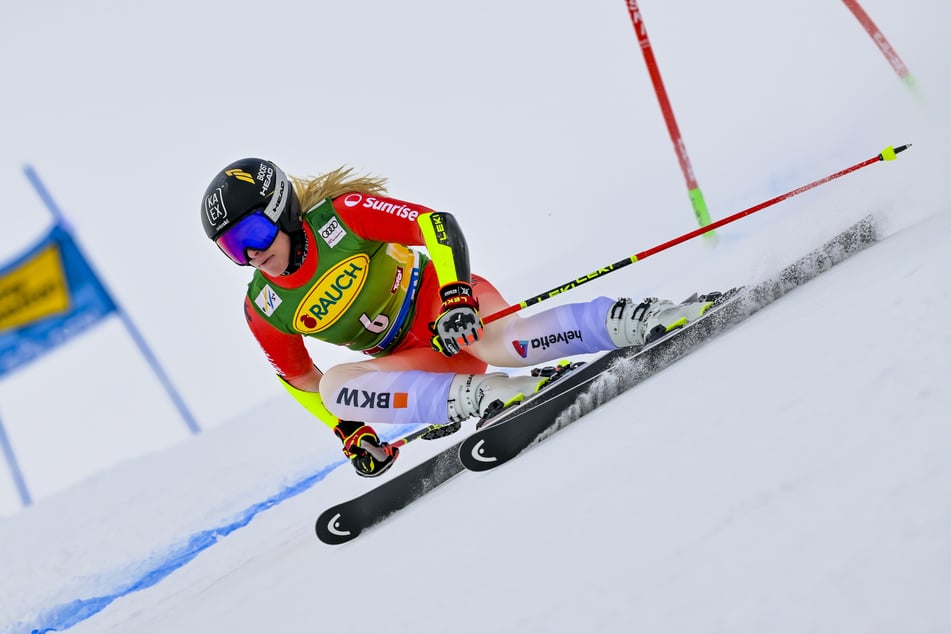 Lara Gut-Behrami (34) voll in ihrem Element. Doch vergangene Woche stürzte die Rennfahrerin im Training schwer.