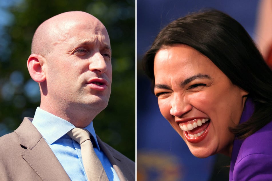 AOC goes viral for ripping into Stephen Miller's height and "insecure masculinity"