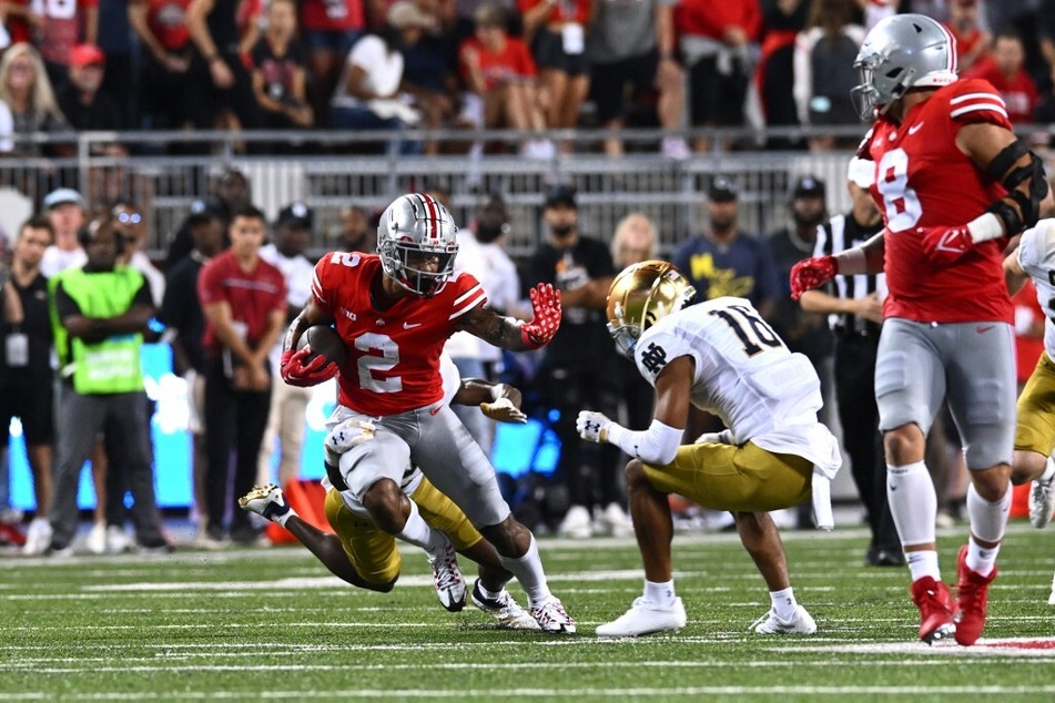 The Ohio State Buckeyes will travel to South Bend to take on the Fighting Irish on September 23 at Notre Dame stadium.