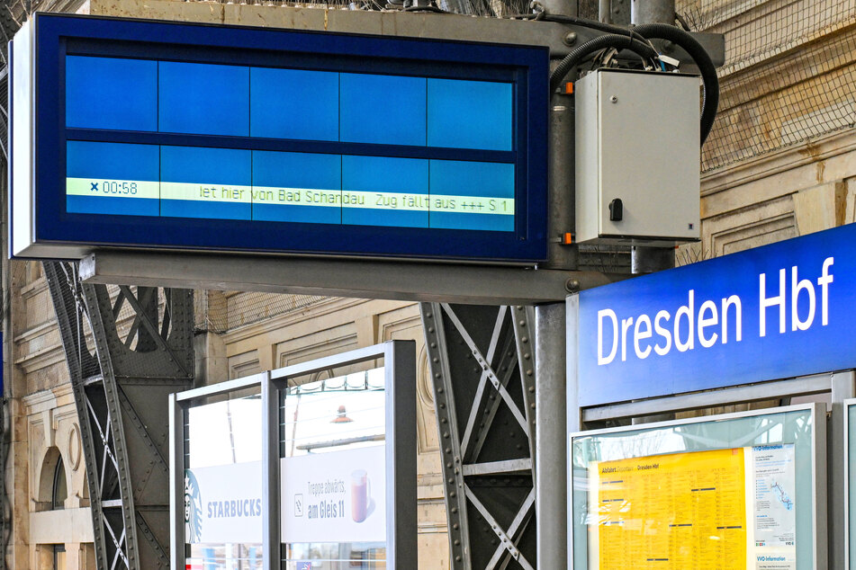 Die Anzeigetafeln im Hauptbahnhof bleiben wohl (mal wieder) leer.
