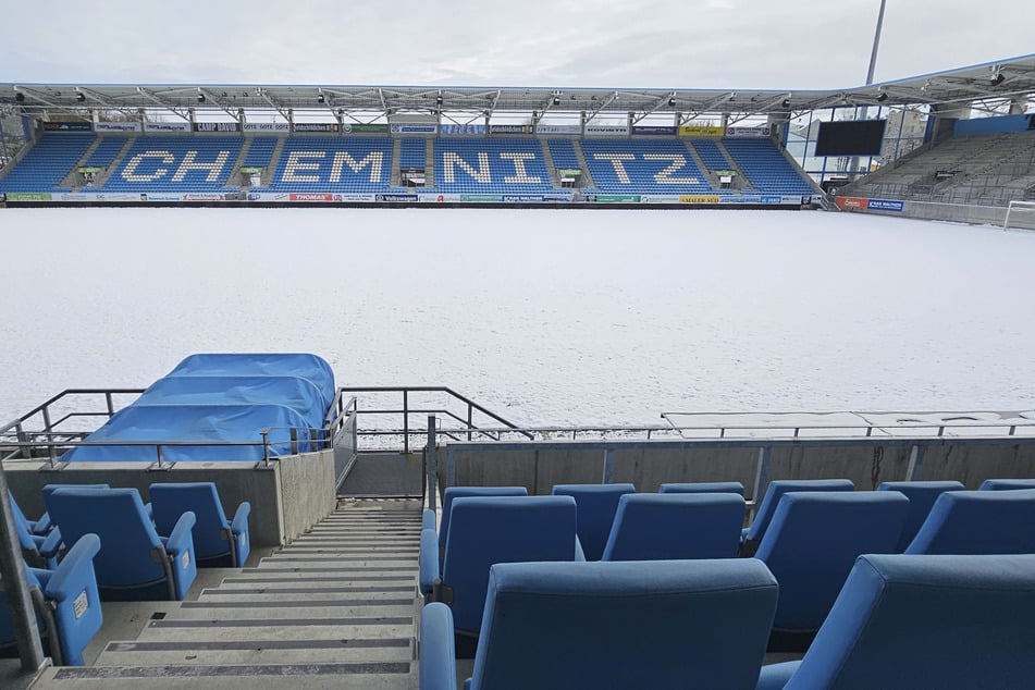 Auch im Chemnitzer Stadion bleibt es am heutigen Sonntag ruhig: Das Spiel gegen Eilenburg wurde abgesagt.